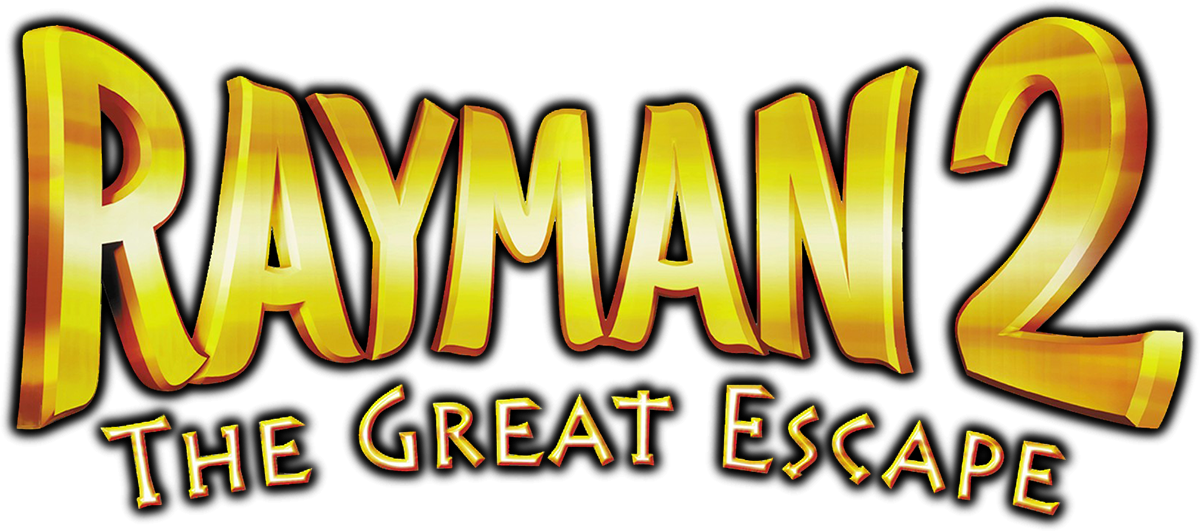 Rayman 2 The Great Escape logo for Nintendo 64
